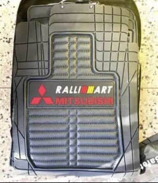 Ralliart Mitsubishi Premium 3D TPE Sport Floor Mats