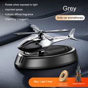 Solar powered Helicopter car aroma therapy