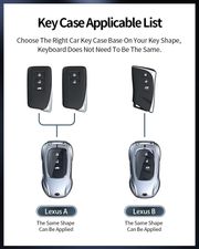 Sporty car key casing with buckle