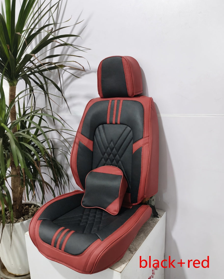 premium custom fit Black ft red