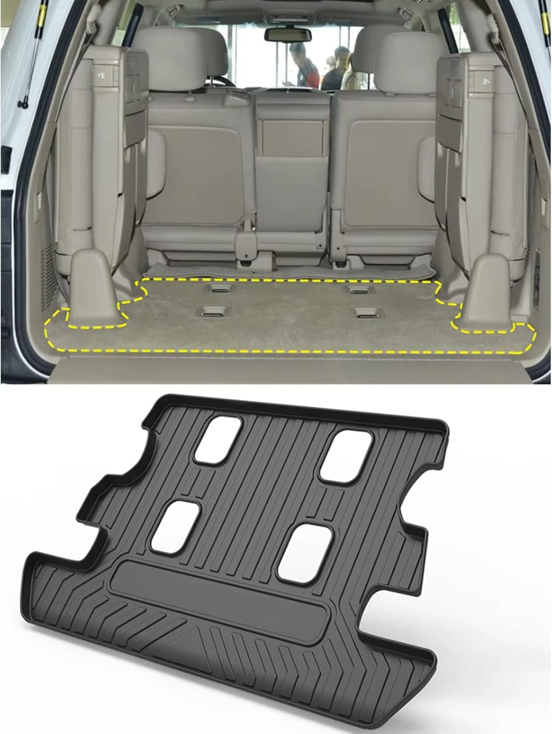 Toyota Land Cruiser LC100 Premium 5D Boot Mat