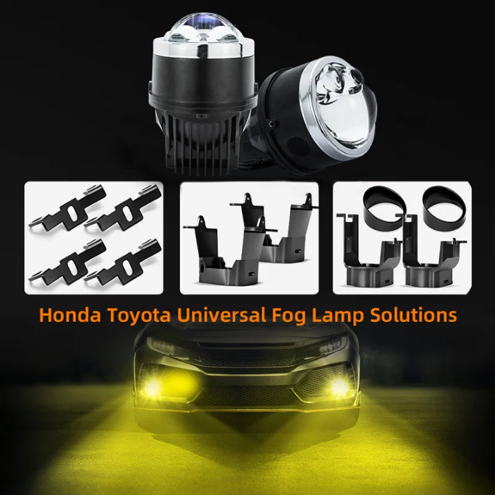 High-Power Bi-LED Laser Projector Foglight Lens Kit