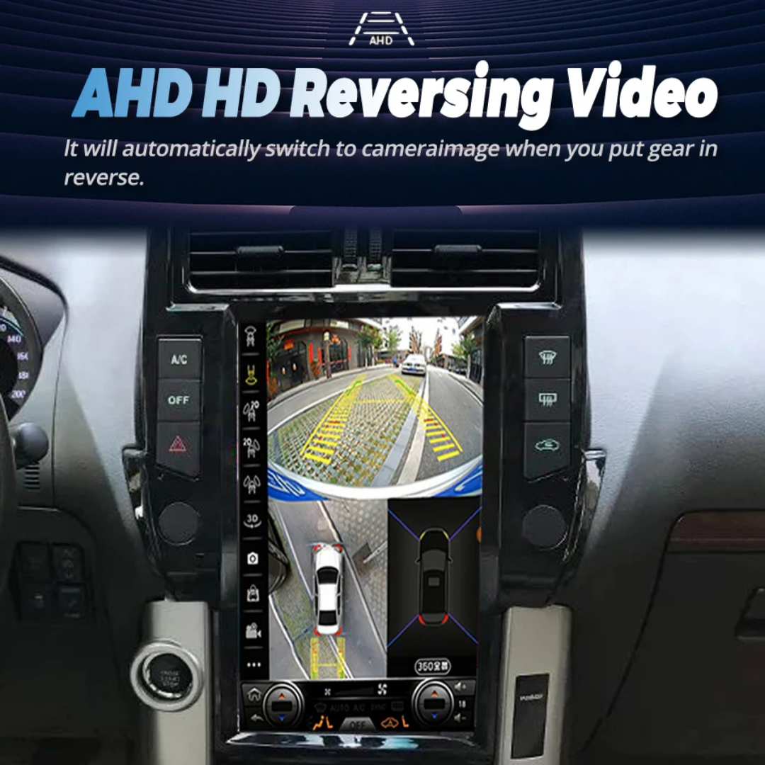 Toyota Land Cruiser Prado Android Multimedia Infotainment Screen
