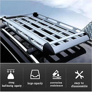Heavy-Duty Aluminum Profile Car Roof Rack Cross Bars