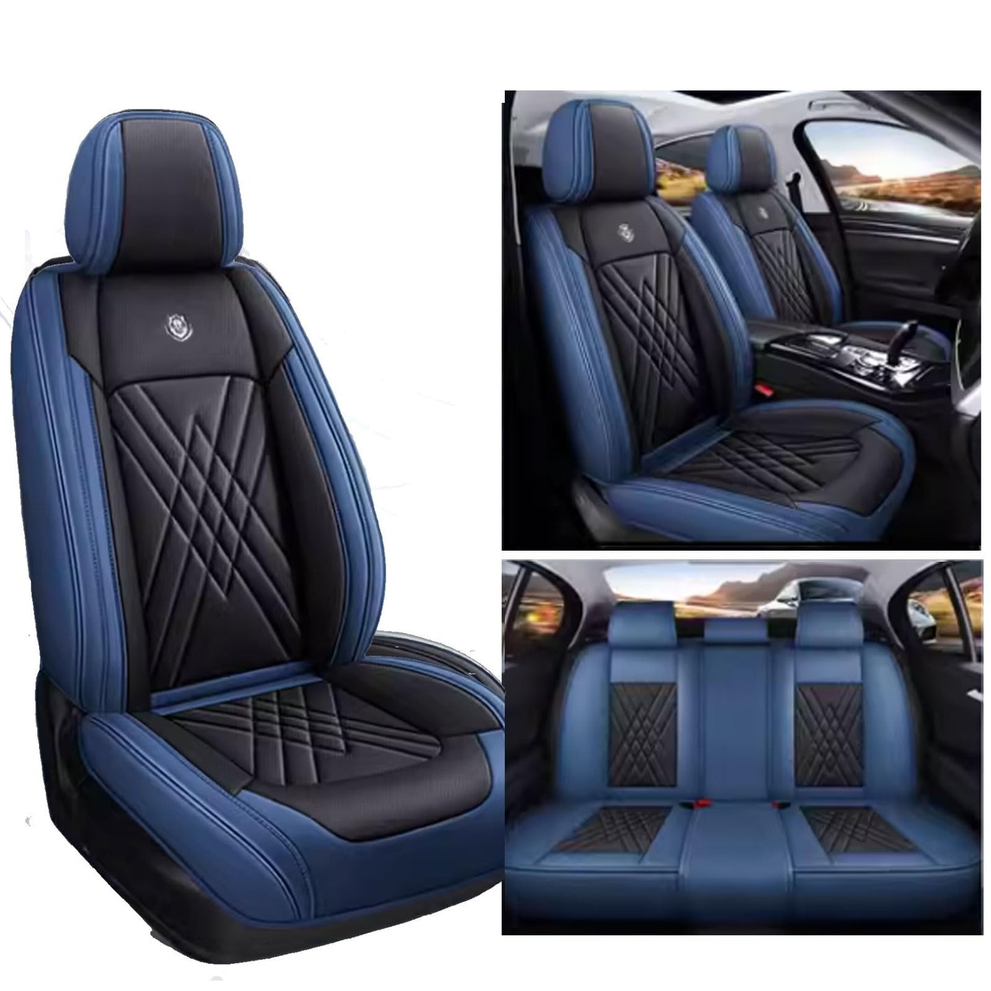 Navy Blue ft Black