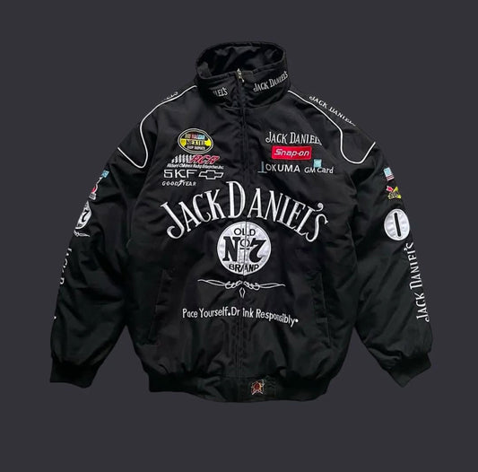 Jack Daniel F1 vintage racing bomber jacket