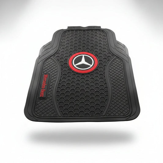 Mercedes Benz Premium Brand Emblem rubber/TPE Floor Mats