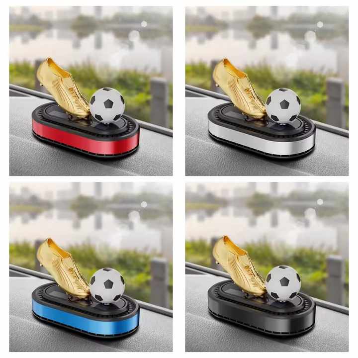 Golden boot car air freshener