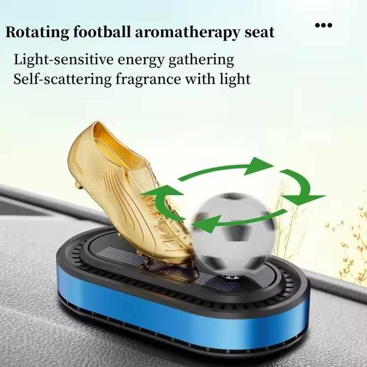 Golden boot car air freshener