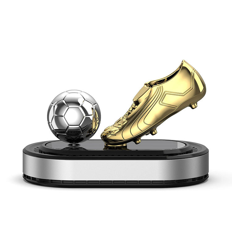 Golden boot car air freshener
