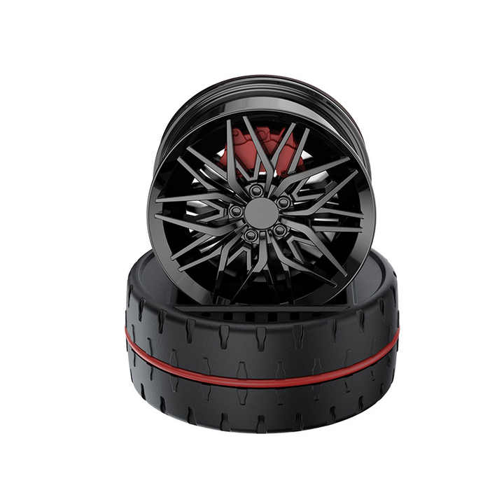 CAR WHEEL HUB/RIM SOLAR POWERED AIRFRESHNER