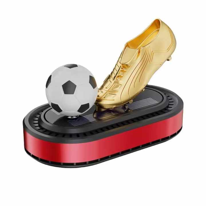 Golden boot car air freshener