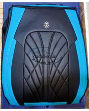 Luxury leather Blue and Black car seat covers [5 SEATER SET]