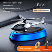 Solar powered Helicopter car aroma therapy