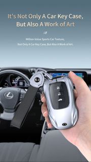 Sporty car key casing with buckle