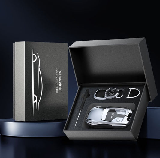 Sporty car key casing with buckle