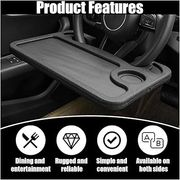 Car steering wheel table