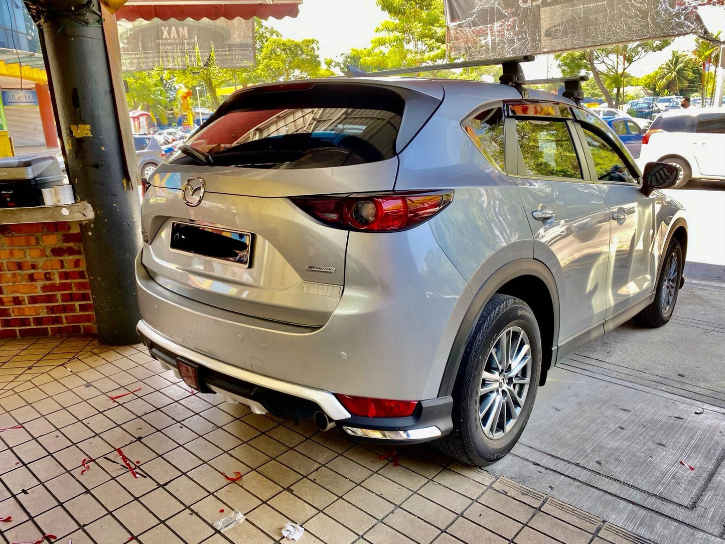 Stylish Mazda CX‑5 full‑body kit [front spoiler, side skirts, rear diffuser]
