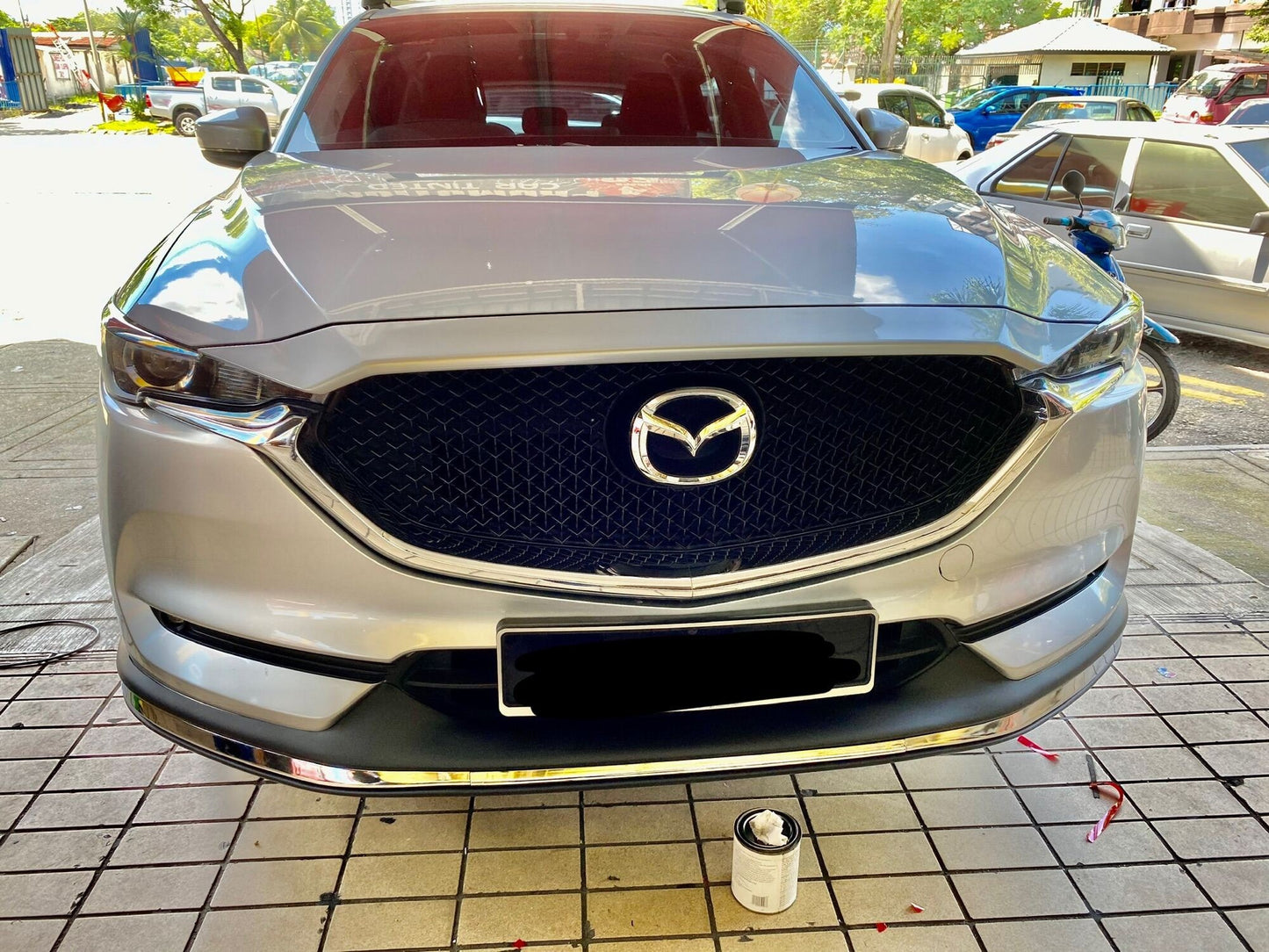 Stylish Mazda CX‑5 full‑body kit [front spoiler, side skirts, rear diffuser]