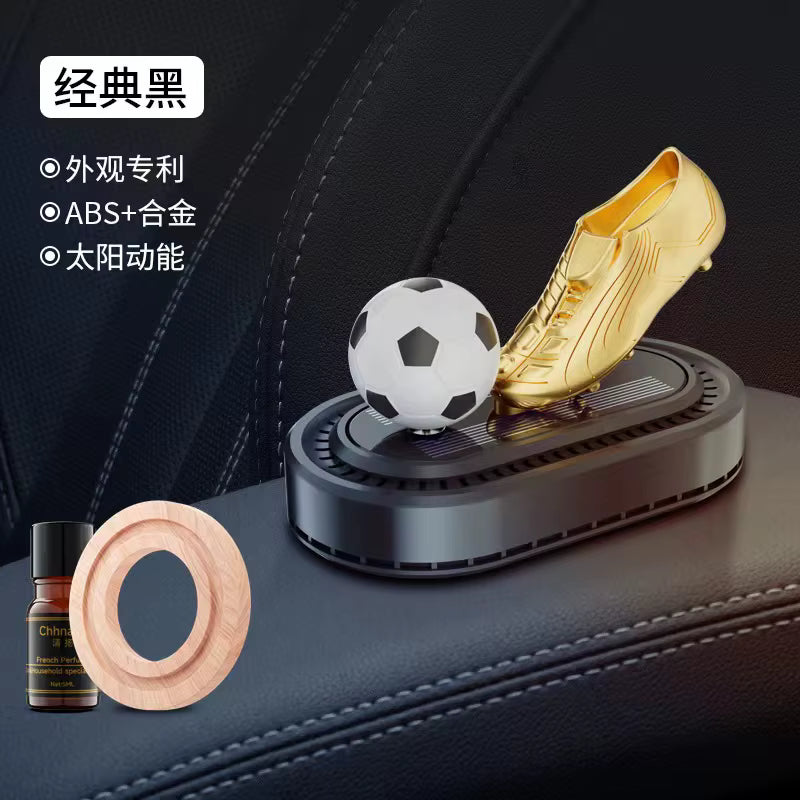 Golden boot car air freshener
