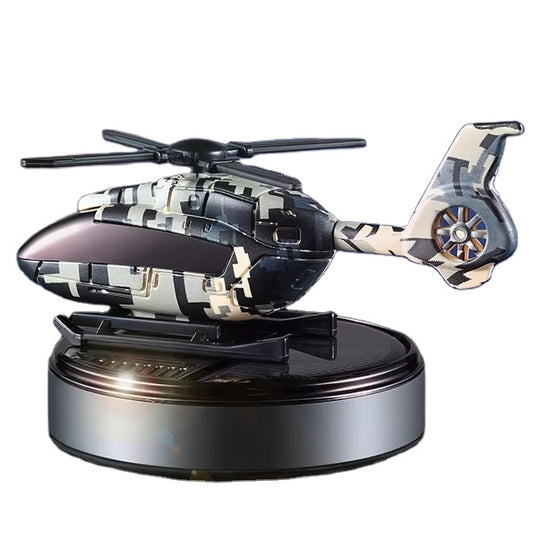 Military Helicopter Solar Air Freshener