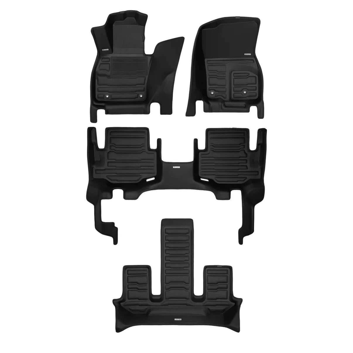 Mazda CX-9 Premium 5D Floor Mats (Full 3-Row Set)