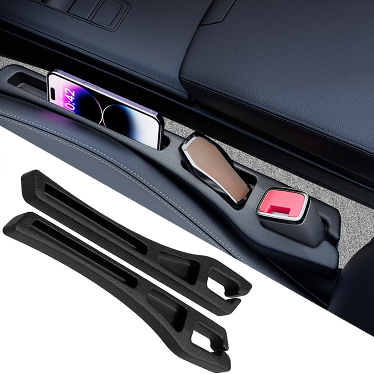 Premium  Car Seat Gap Filler Organizer