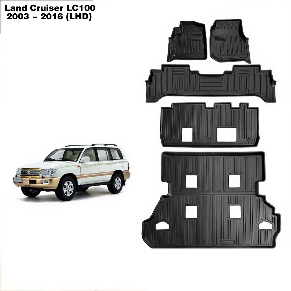 Toyota Land Cruiser LC100 Premium 5D Floor Mats