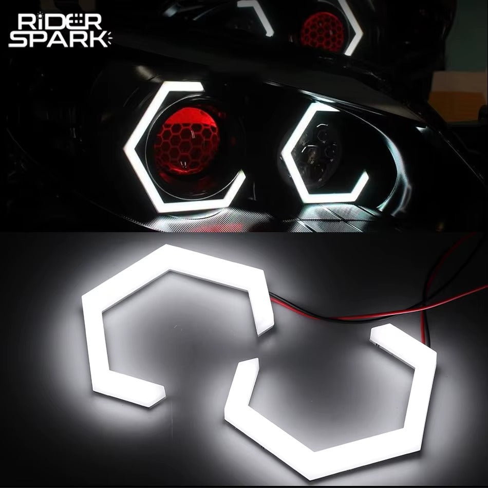Ultra-Vibrant Halo Angel Eyes LED Ring Upgrade Kit
