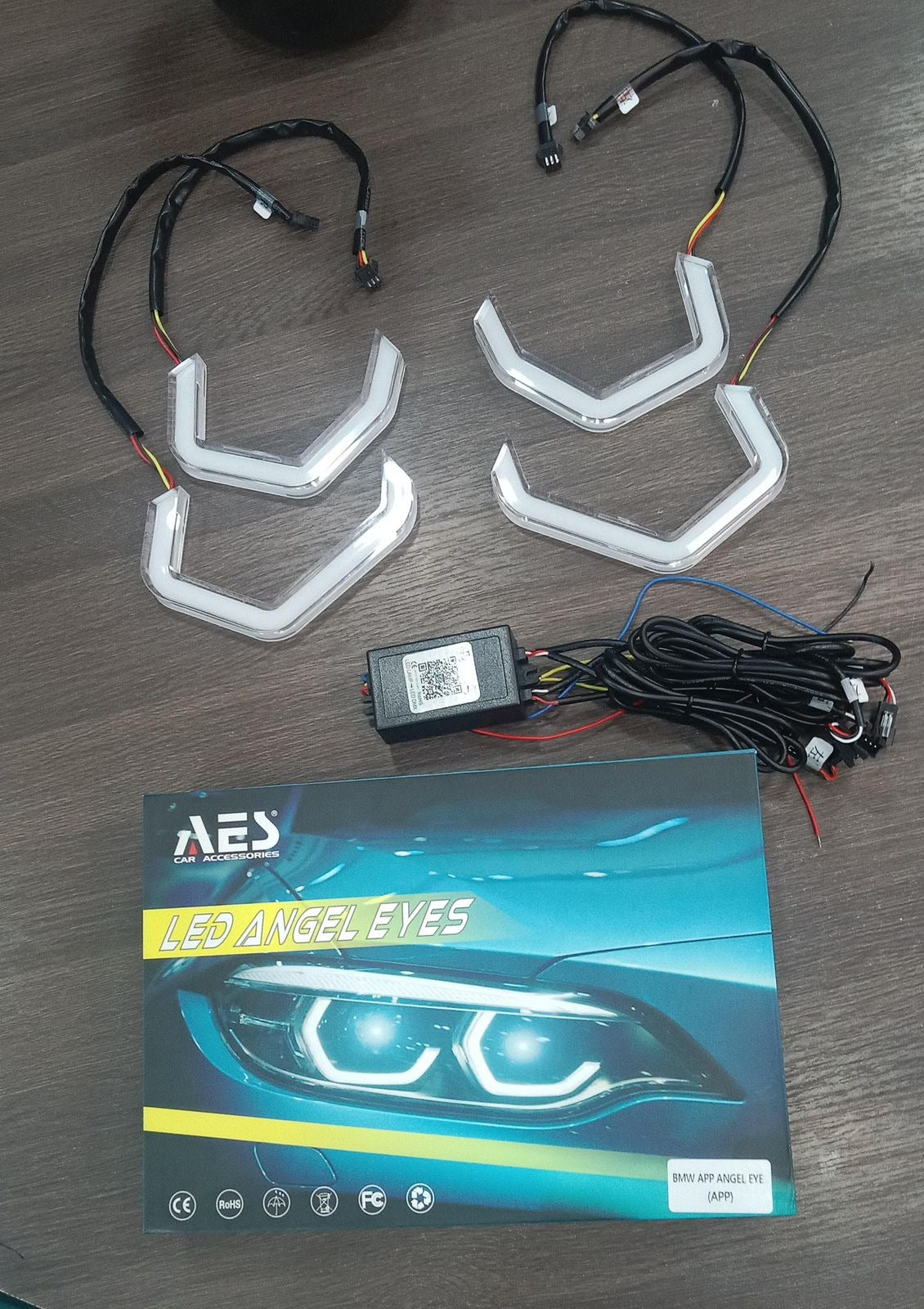 Ultra-Vibrant Halo Angel Eyes LED Ring Upgrade Kit