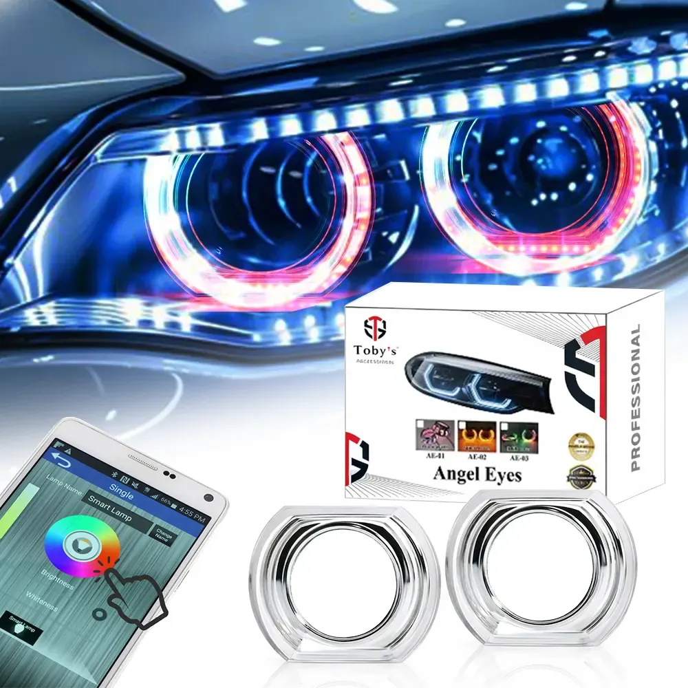 Ultra-Vibrant Halo Angel Eyes LED Ring Upgrade Kit