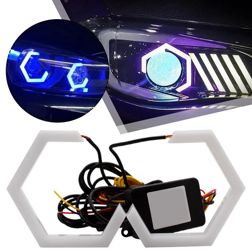 Ultra-Vibrant Halo Angel Eyes LED Ring Upgrade Kit