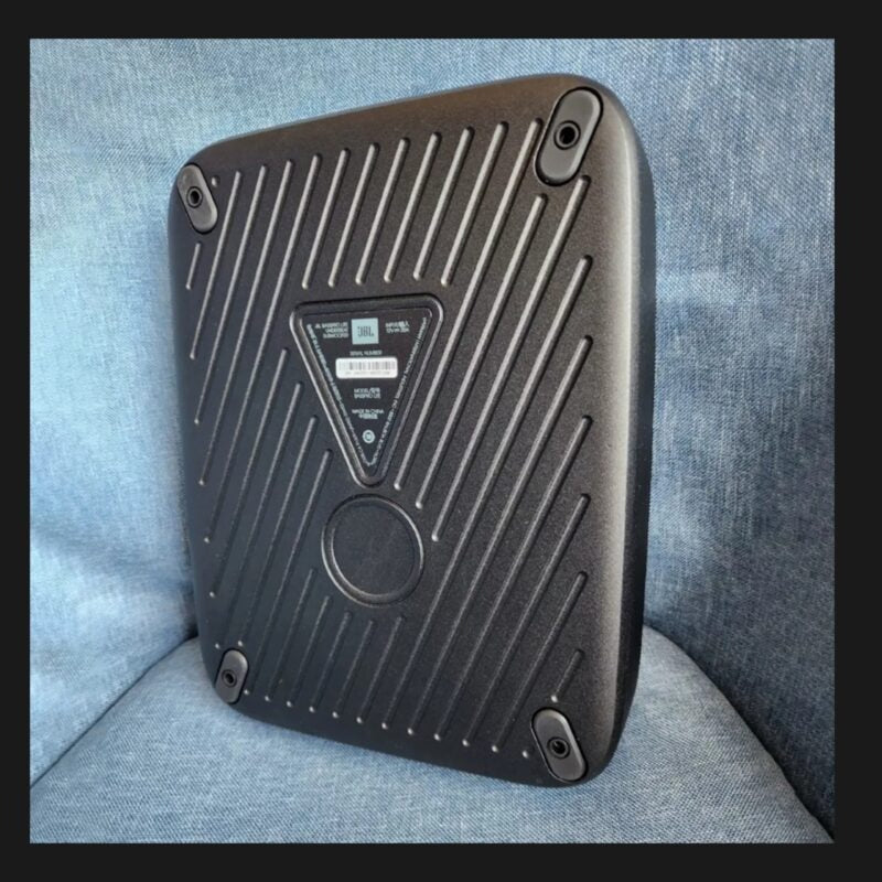 Ultra-Slim Underseat Active Subwoofer Base Speaker