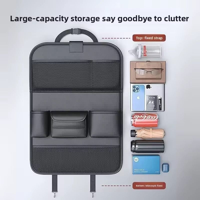 Multi-Pocket Premium Front Seat Back Organizer