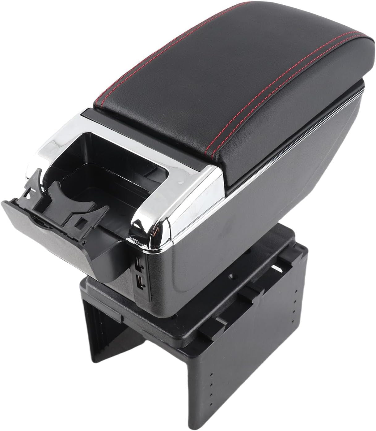 Universal Car Center Console Armrest Box with USB Ports