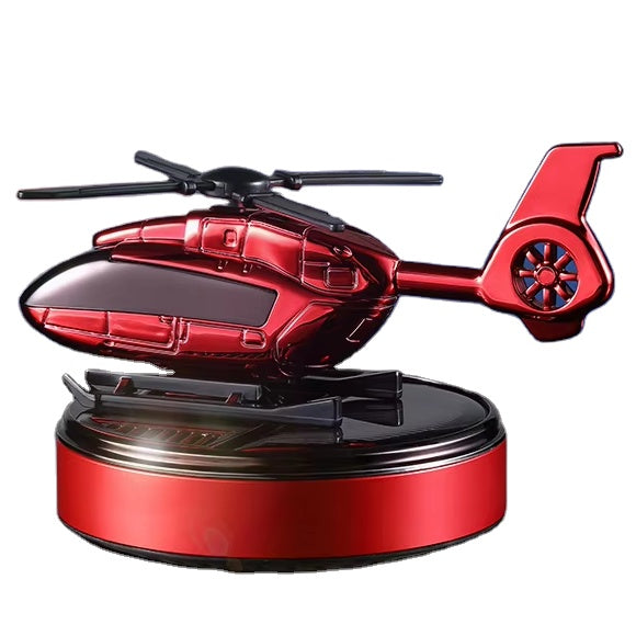 SOLAR HELICOPTER CAR AIR FRESHENER